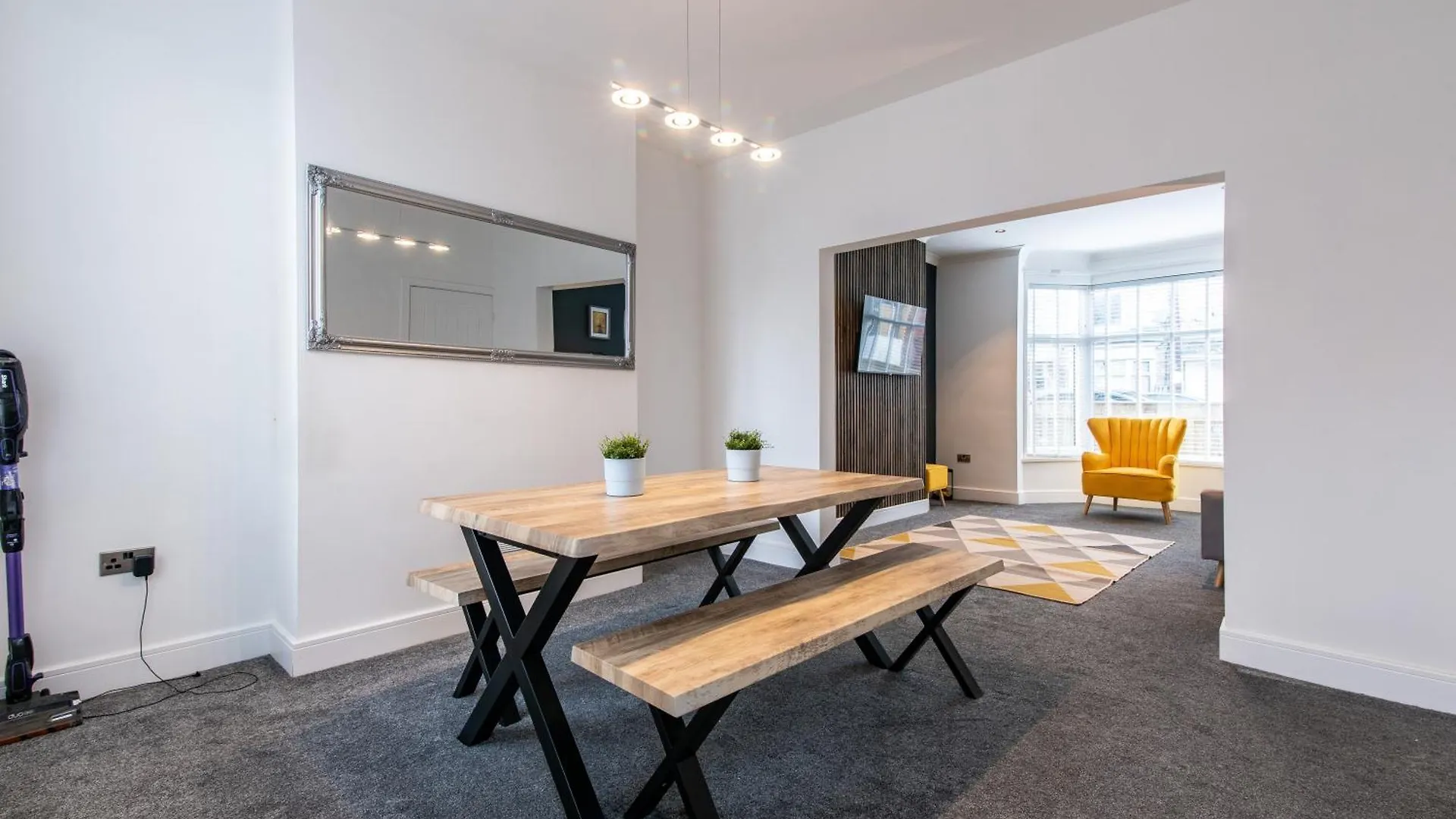 Hébergement de vacances Spacious 4-Bedroom Home Near Bridlington Front
